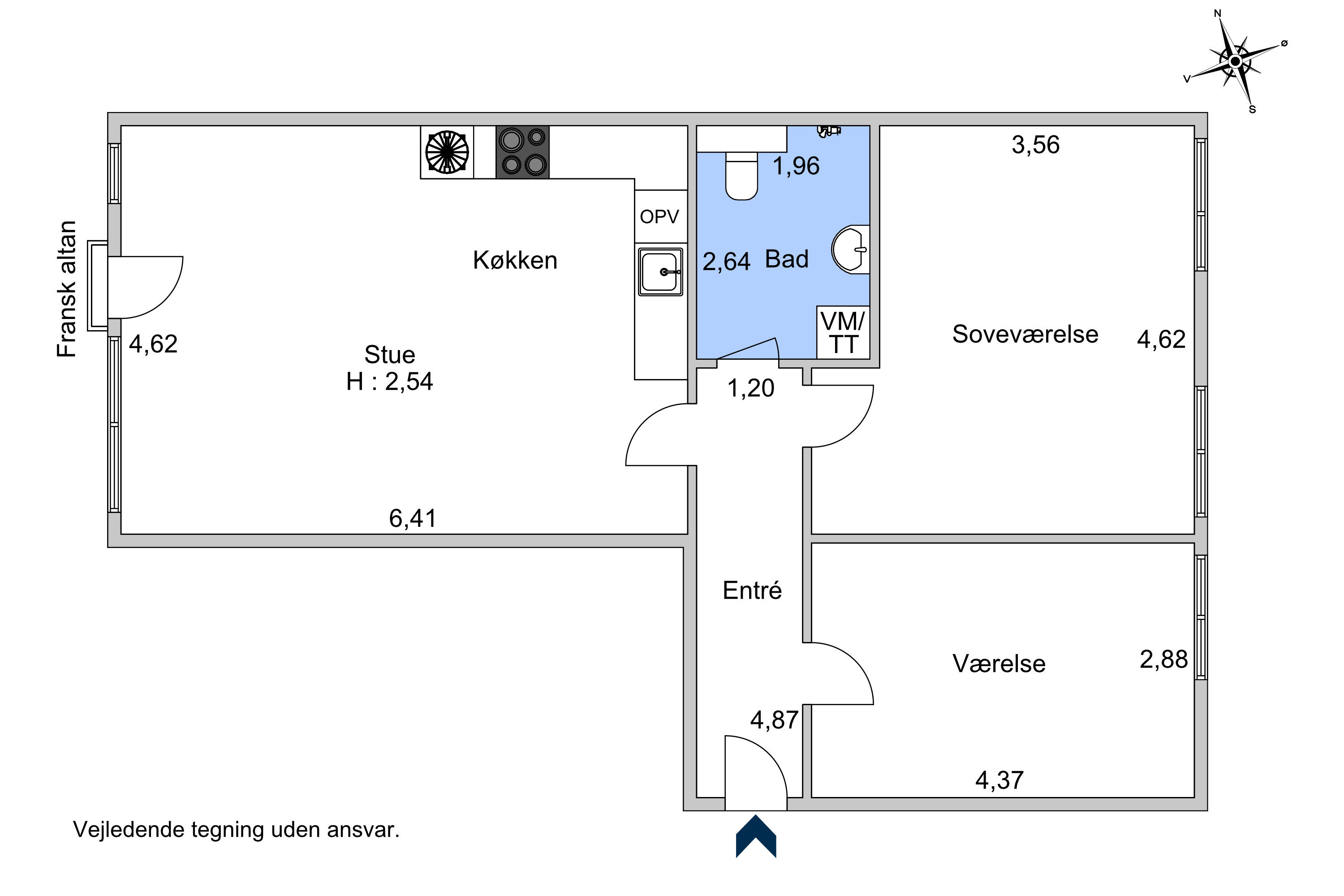 Bagsværd Hovedgade 116B, 1. D., 2880 Bagsværd - Billed