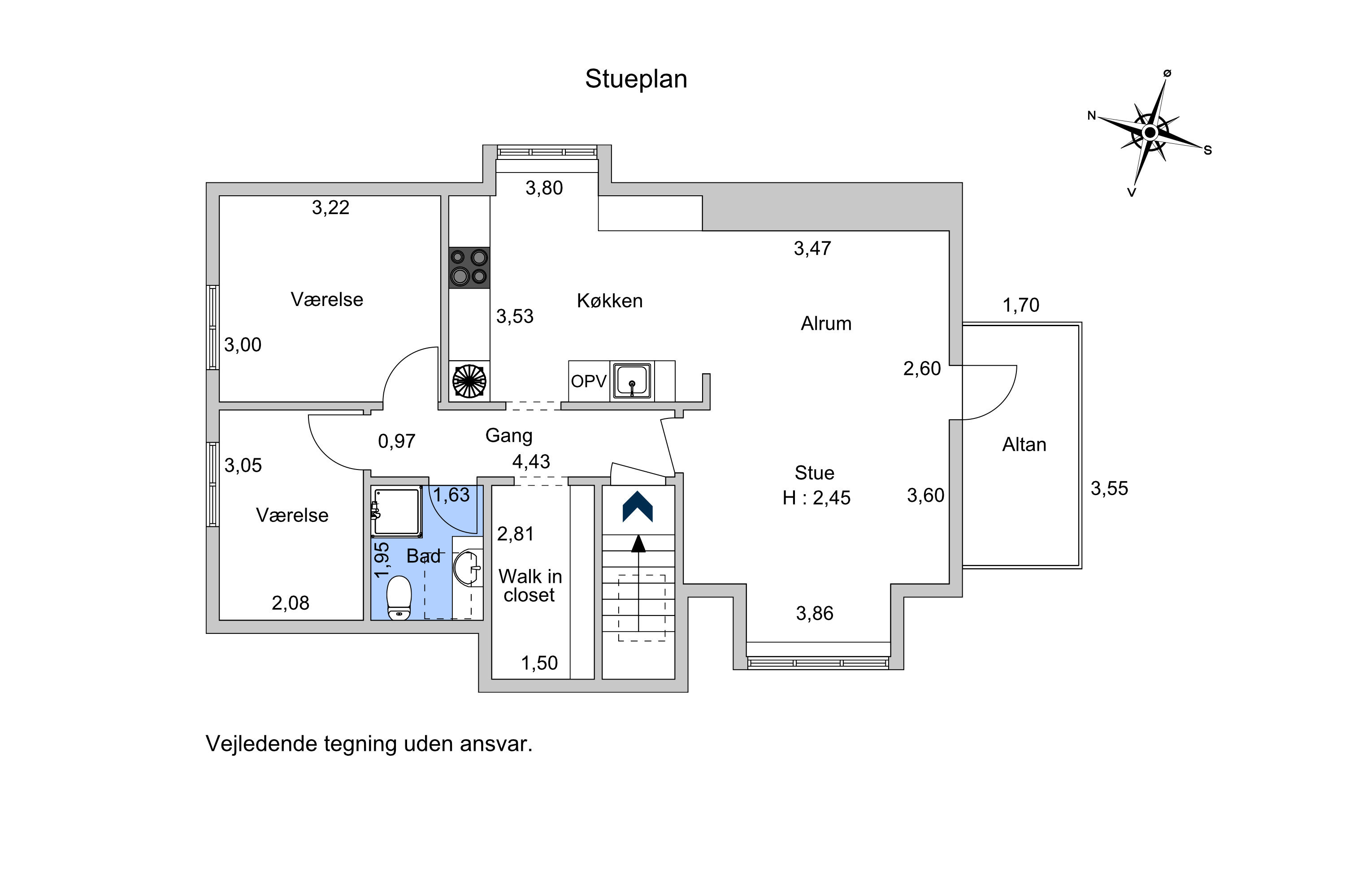 Engvej 59, 1., 2300 København S - Billed