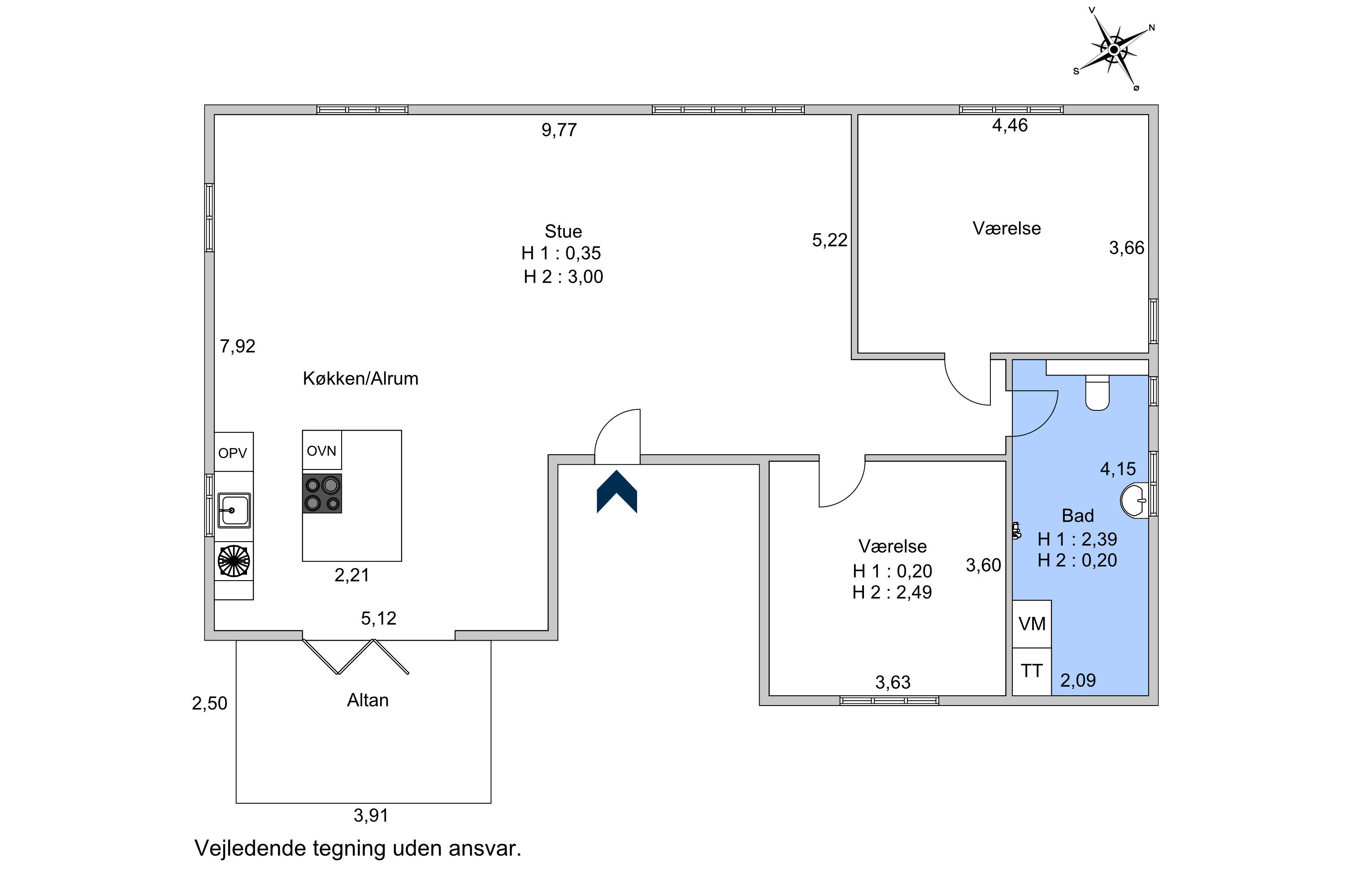 Vodroffsvej 20, 2., 1900 Frederiksberg C - Billed
