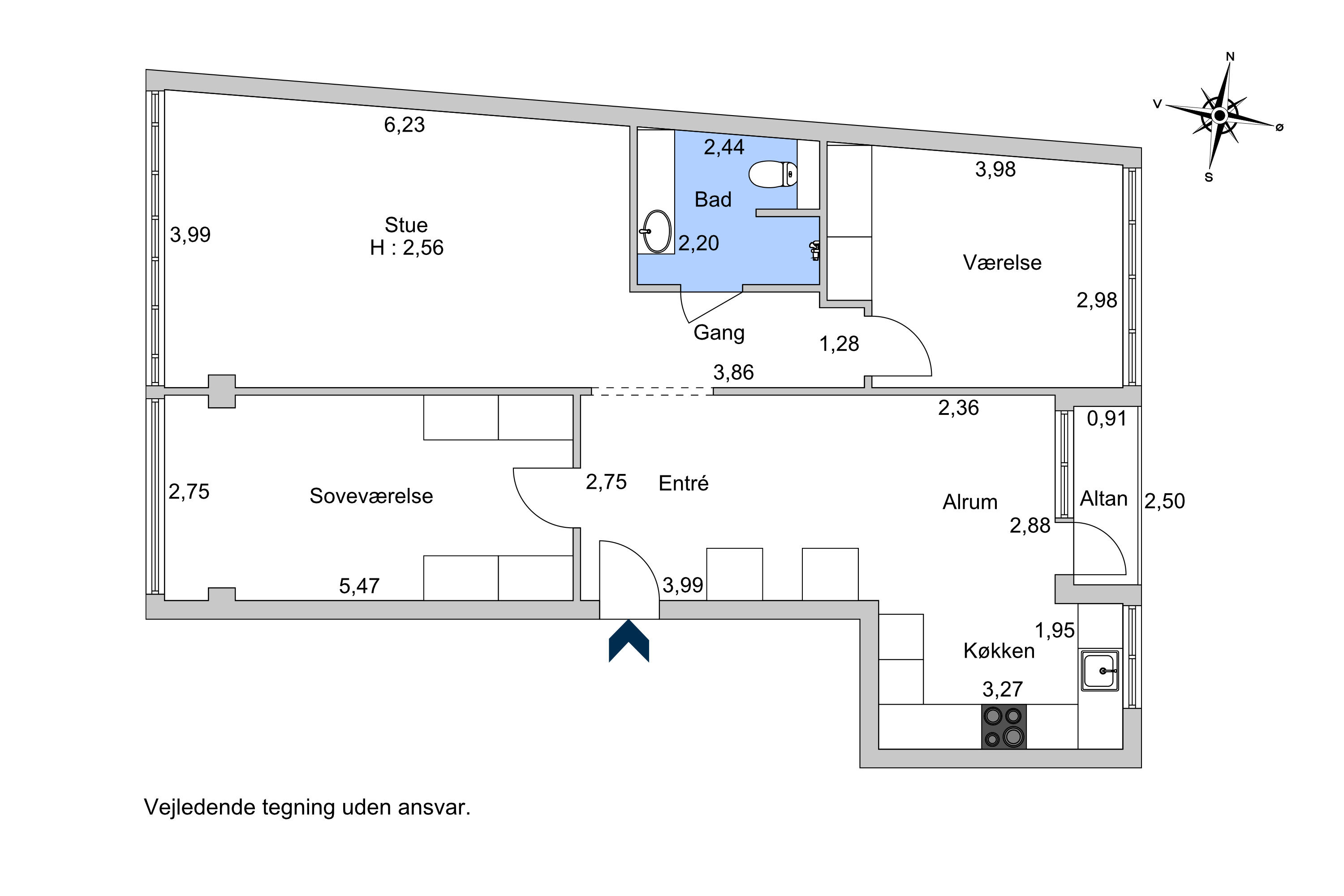 Lyngby Hovedgade 57A, 2. th., 2800 Kongens Lyngby - Billed
